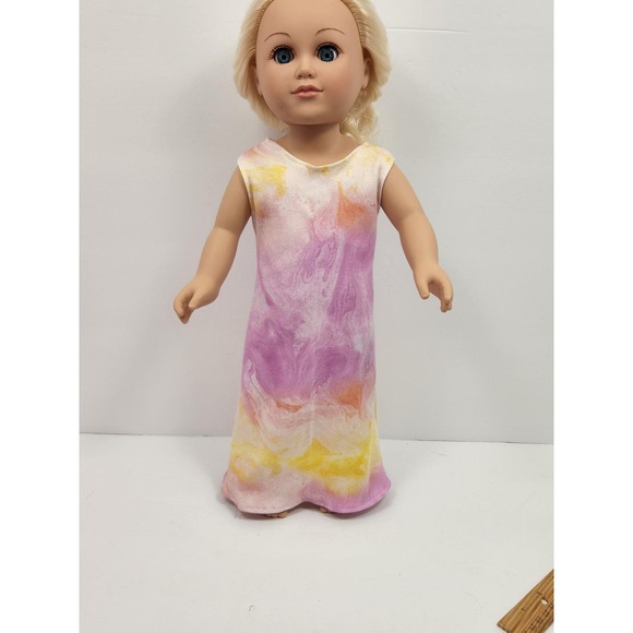 Summer‎ Maxi dress for 18" doll - (American Girl, My Life, Our Generation) - Picture 1 of 5